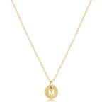 enewton 16" Necklace Gold - Respect Small Gold Disc