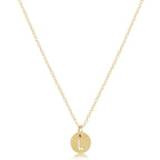 enewton 16" Necklace Gold - Respect Small Gold Disc