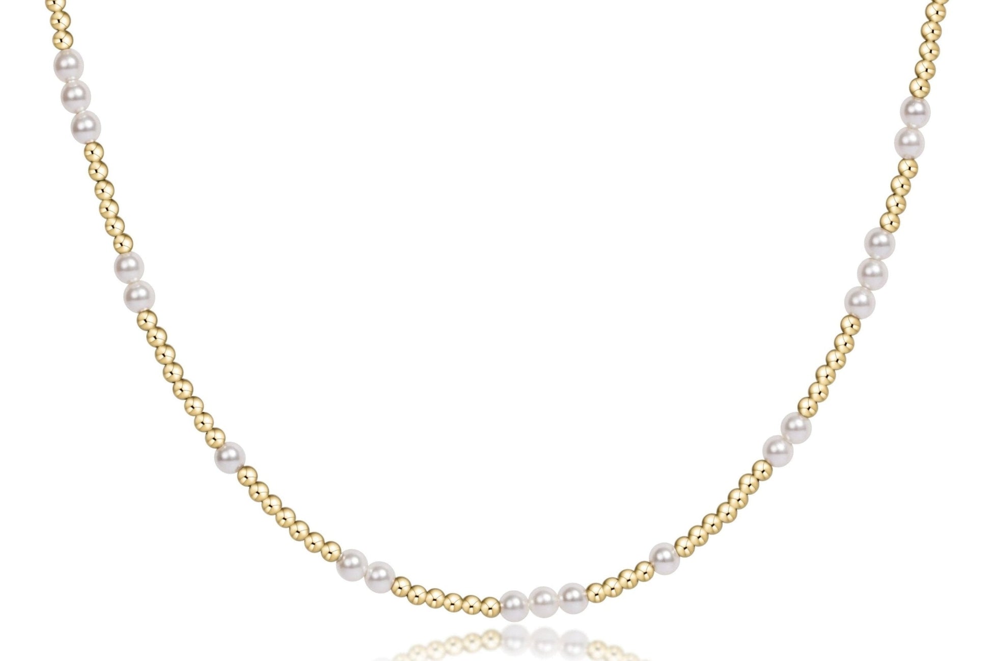 enewton choker hope unwritten - 3mm pearl
