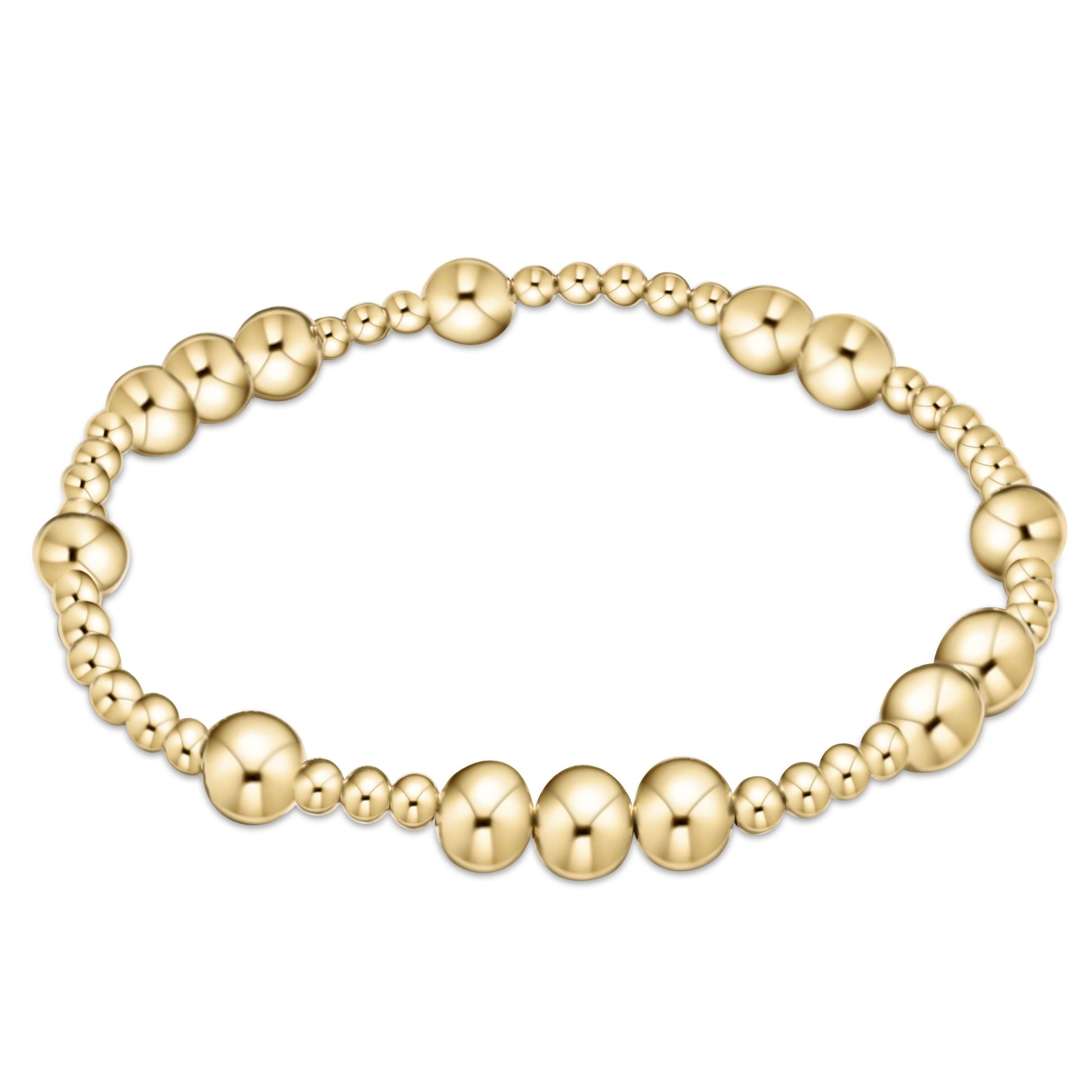 enewton Extends - Hope Unwritten 6mm Bead Bracelet - Gold