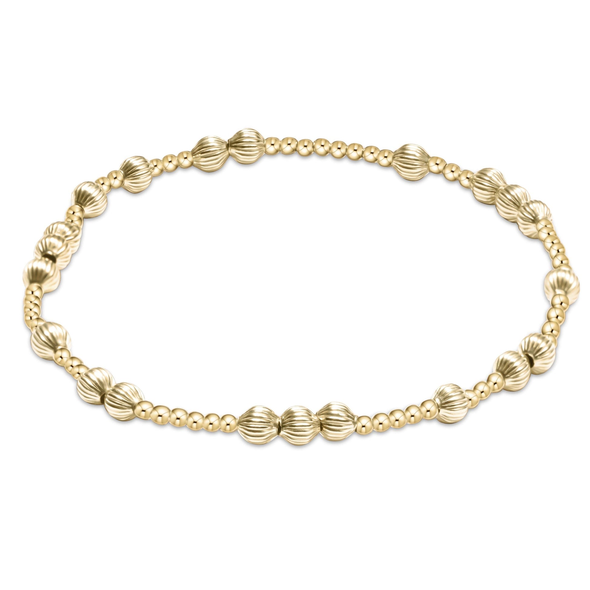 enewton Extends - Hope Unwritten Dignity 4mm Bead Bracelet - Gold