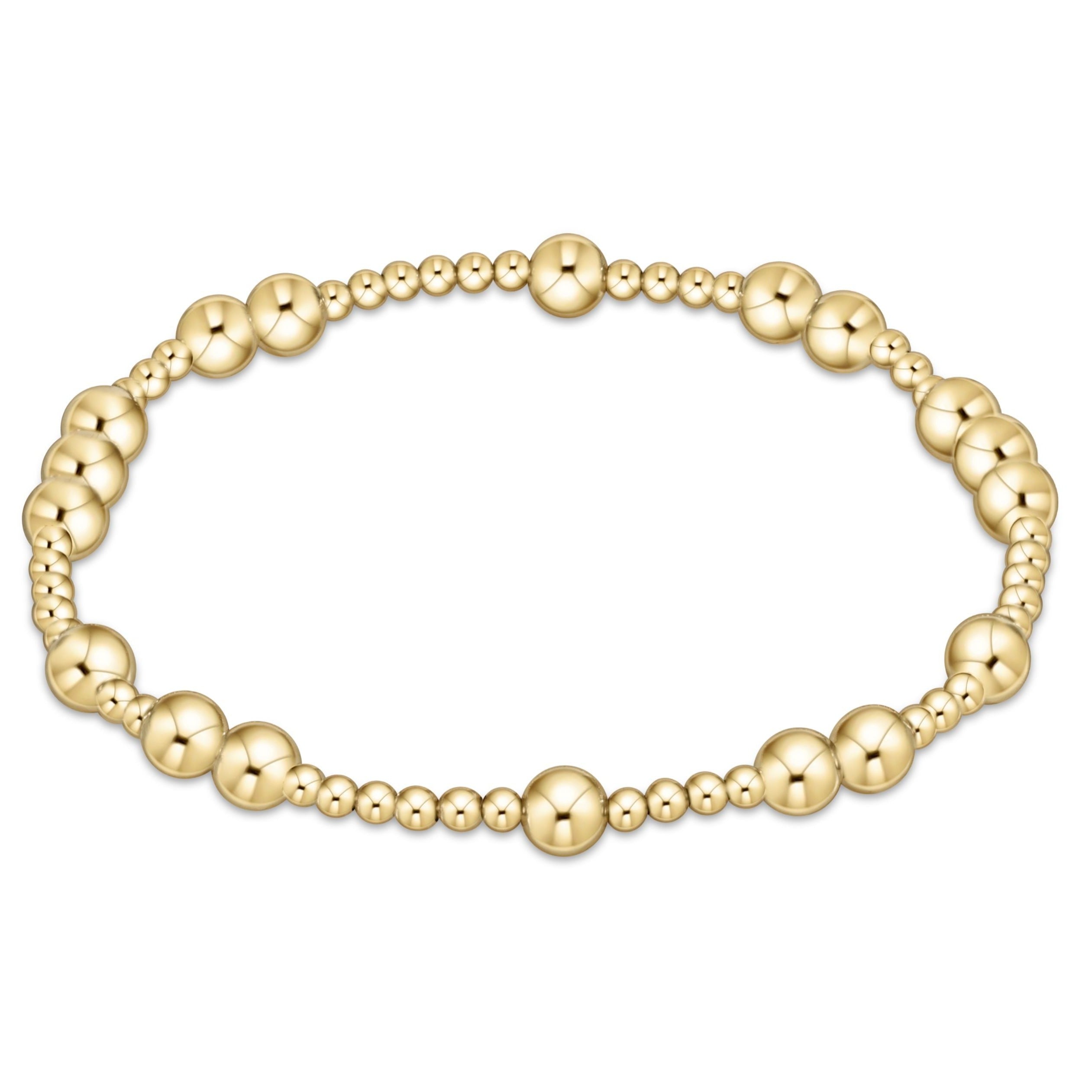 enewton Hope Unwritten 5mm Bead Bracelet - Gold