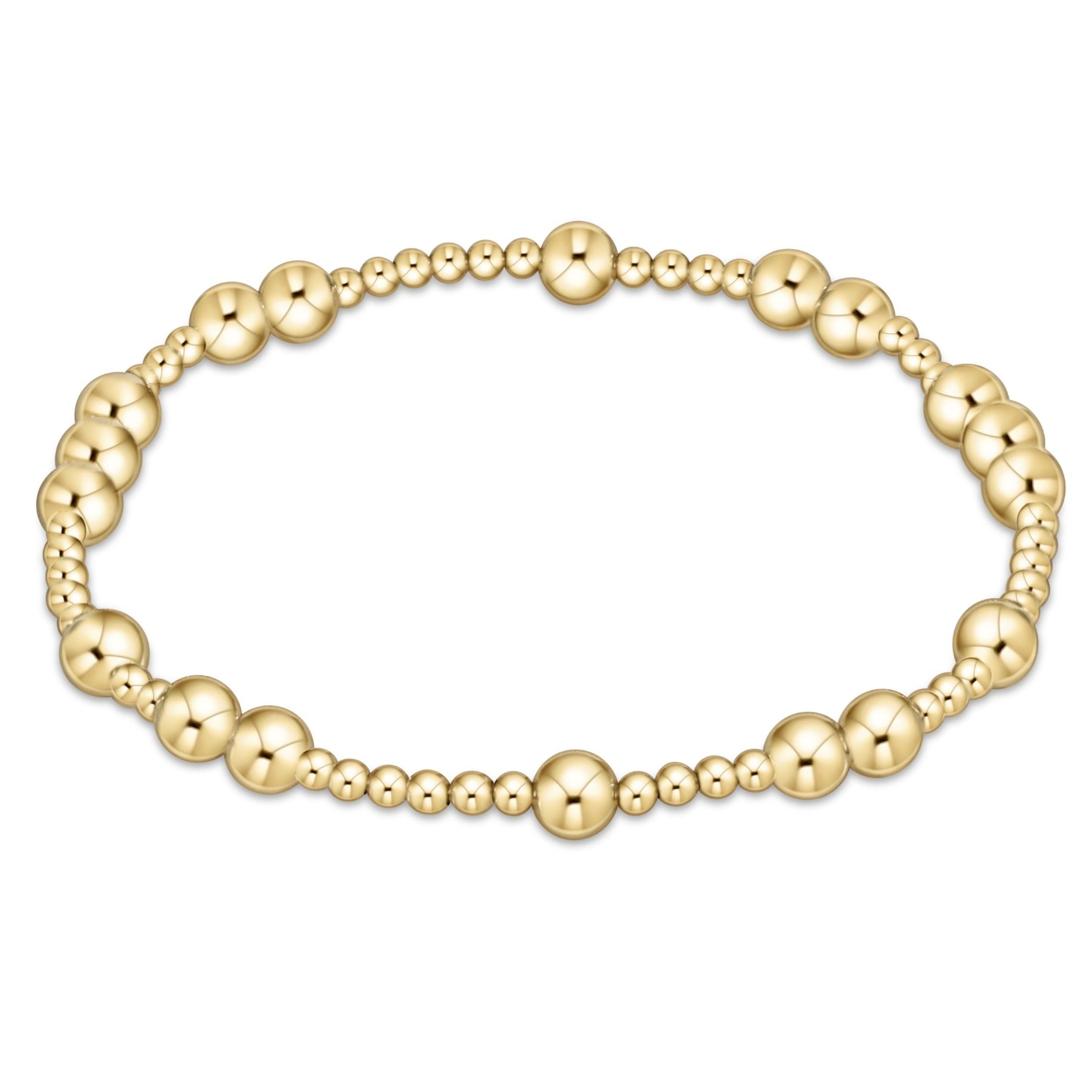 enewton Extends - Hope Unwritten 5mm Bead Bracelet - Gold