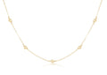 enewton Choker Simplicity Chain Gold - Classic 4mm Gold