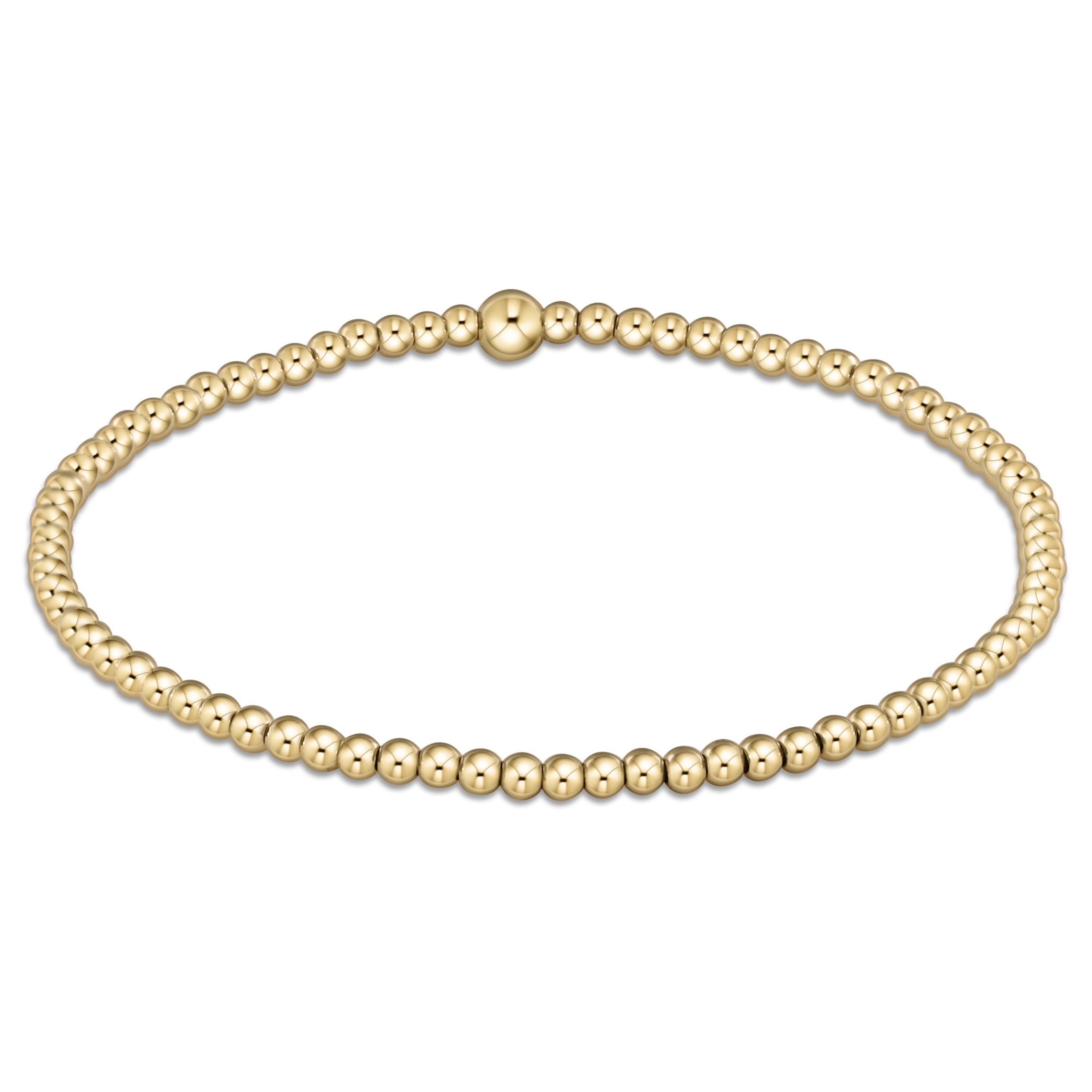 enewton Classic Gold 2.5mm Bead Bracelet
