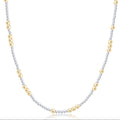 enewton Choker Beaded - Hope Unwritten Mixed Metal 3mm