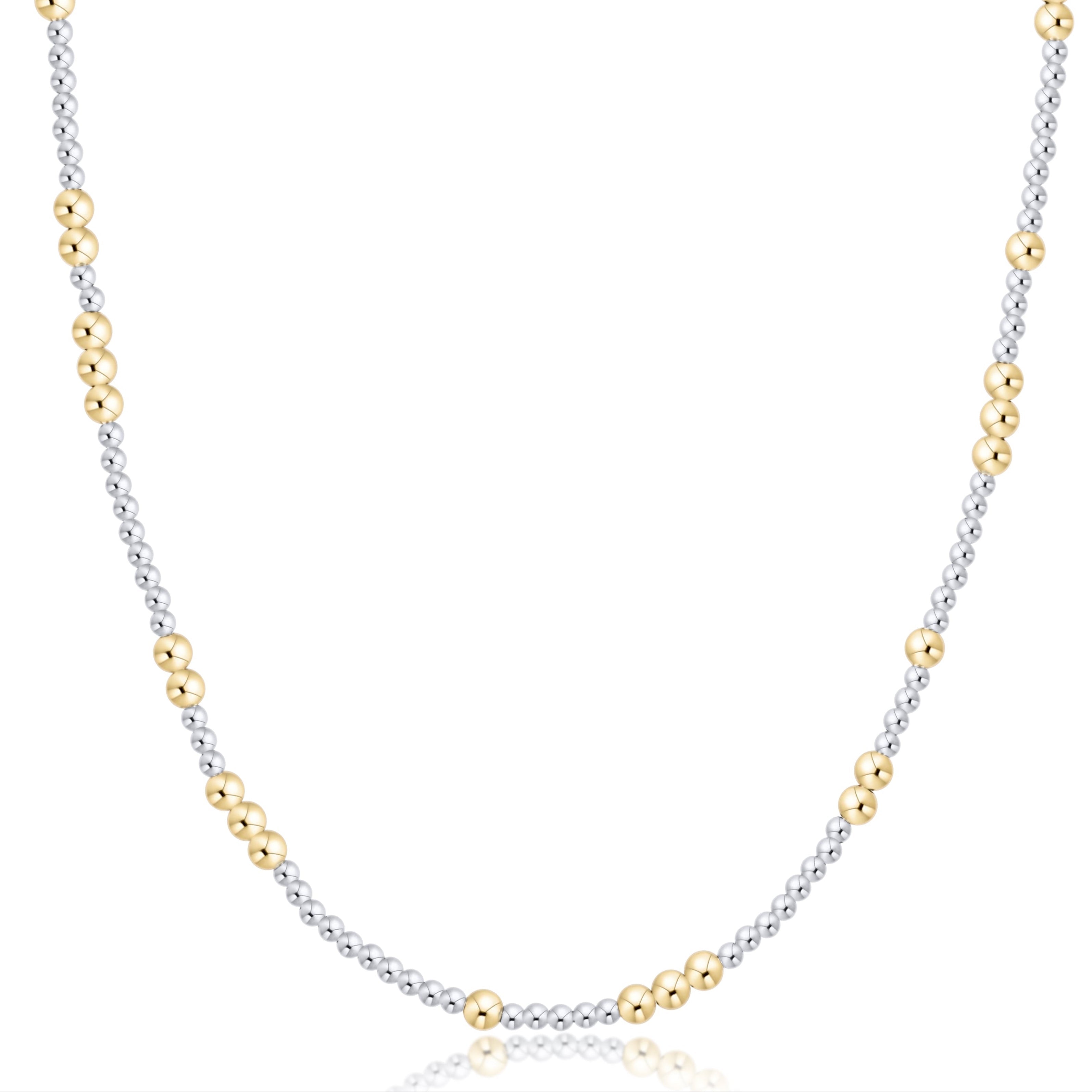 enewton Choker Beaded - Hope Unwritten Mixed Metal 3mm
