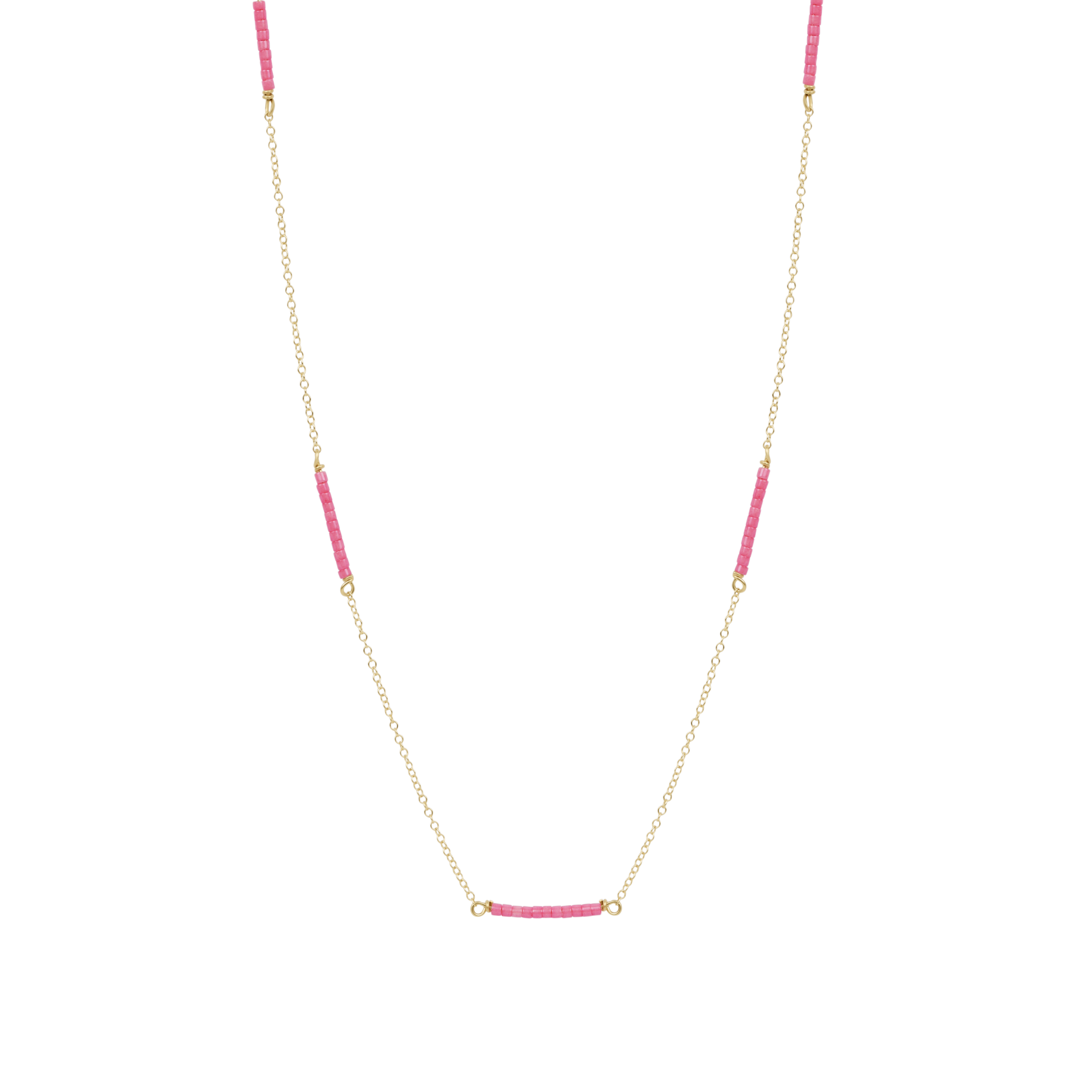 enewton 15" Choker Simplicity Chain Gold - Hope Bliss - Bubblegum