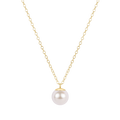enewton 16" Necklace Gold - Classic Pearl 10mm Charm