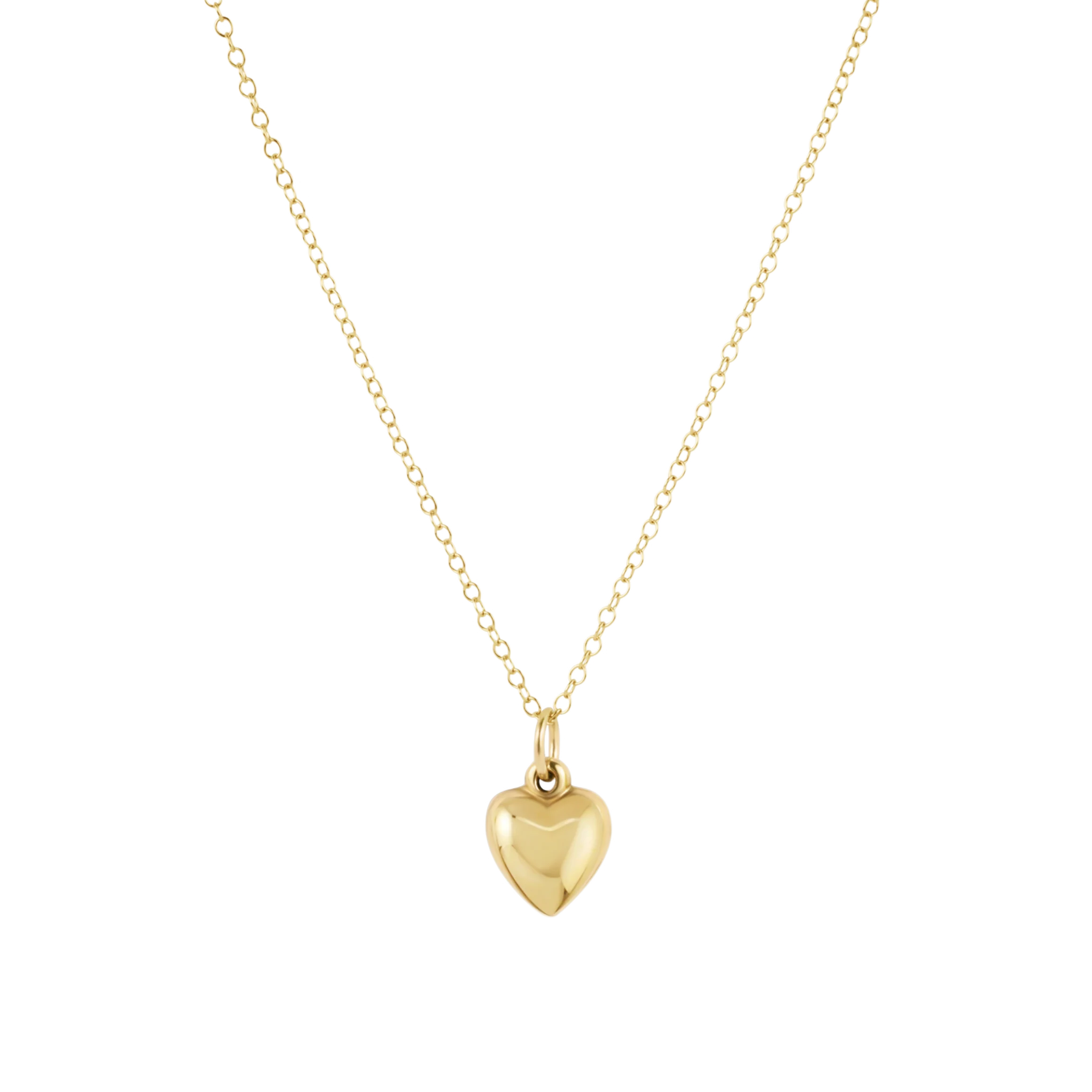 enewton 16" Necklace Gold - Love Plush Small Gold Charm