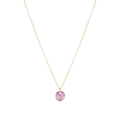 enewton Reflection Birthstone 16" Gold Necklace - Small Charm - February