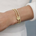 enewton eCOLLEGIATE Classic Gold 3mm Bracelet - Texas A&M Disc