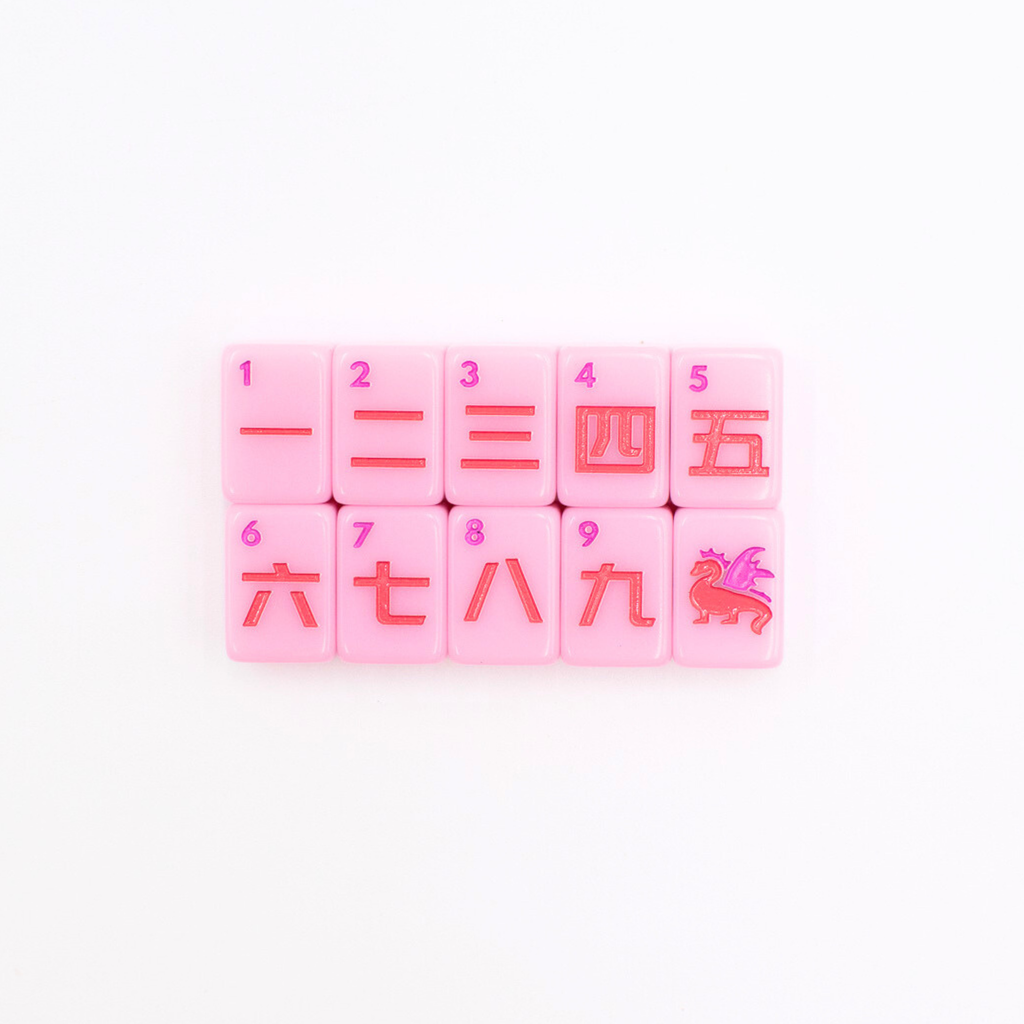 My Fair Mahjong Pink Mini Travel Set