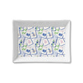 Toss Designs Blue Mahjong Trinket Tray