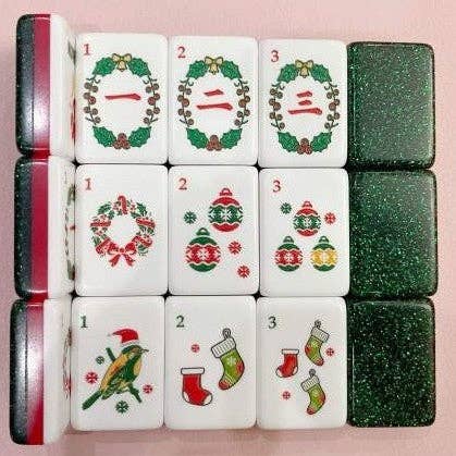 TSP Christmas Mahjong Tile Set