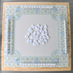 Middle & Main June Bride Bouquet Mahjong Mat