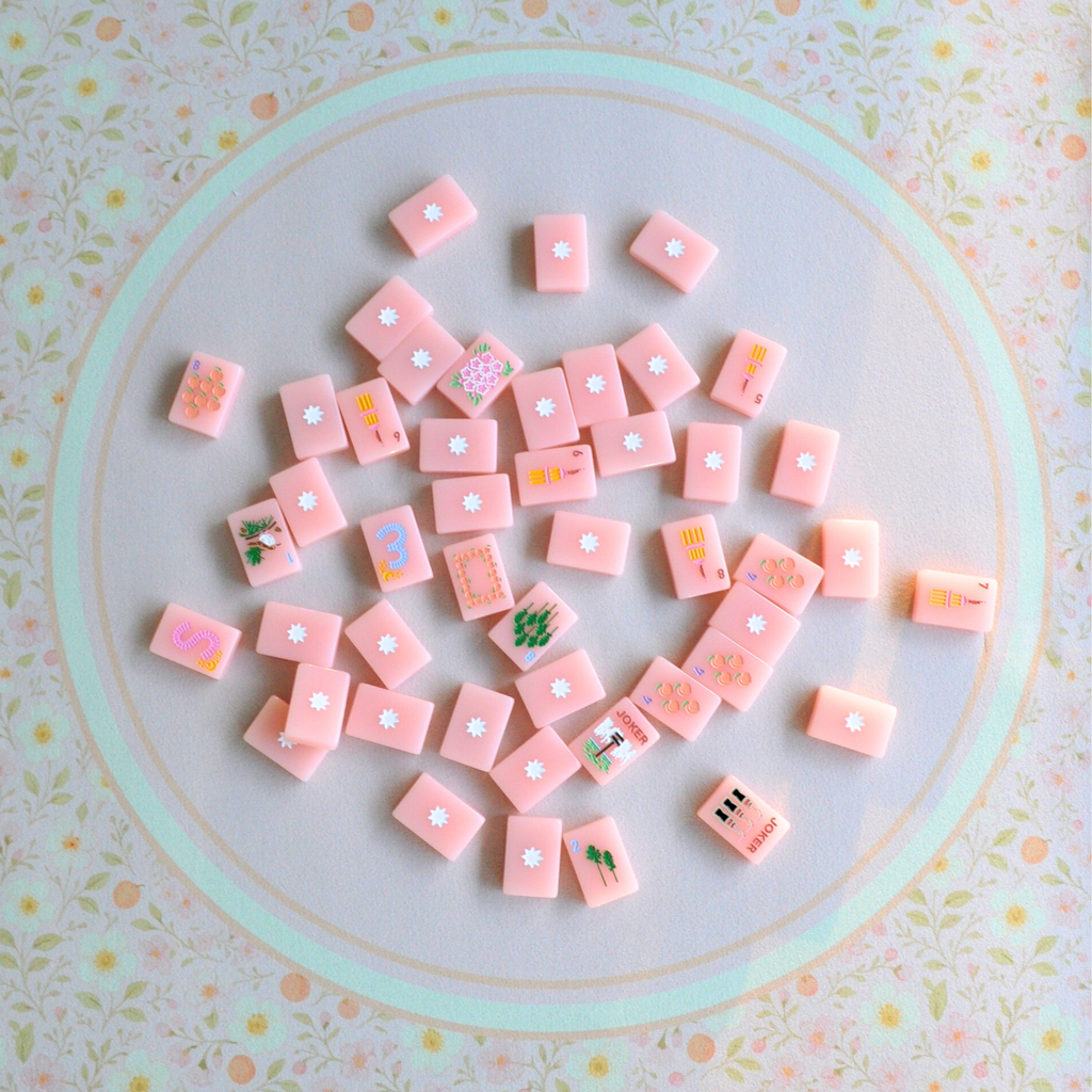 Middle & Main Peaches ‘n Cream Mahjong Mat