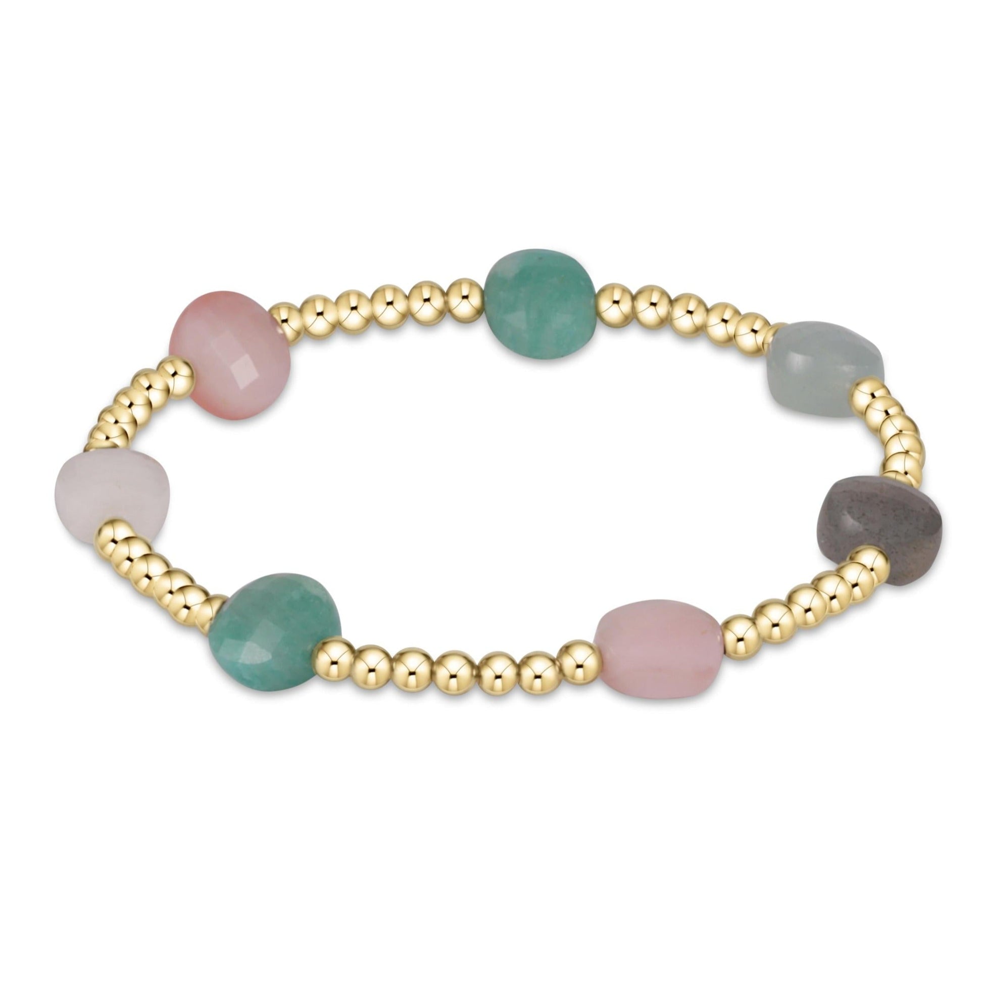 Admire Gold 3mm Bead Bracelet - Hot Mess SS25