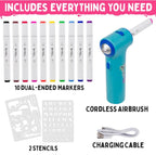 Aircolor Brush Art Kit