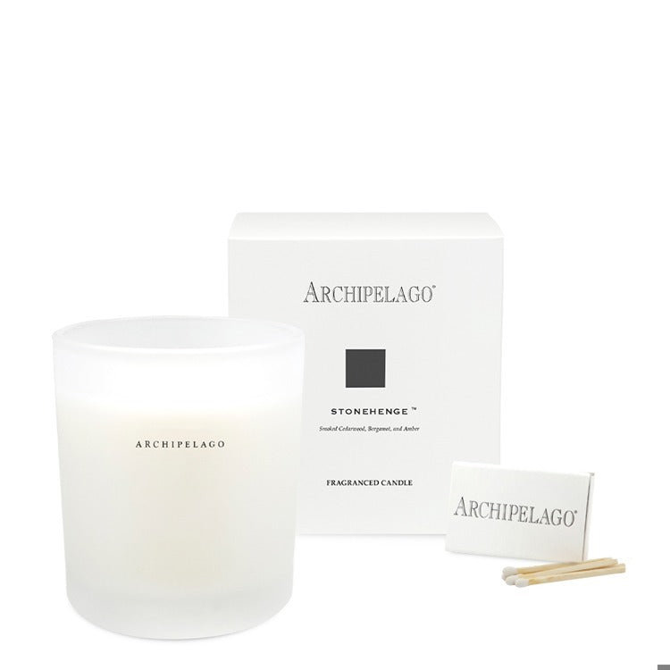 STONEHENGE BOXED CANDLE 10OZ