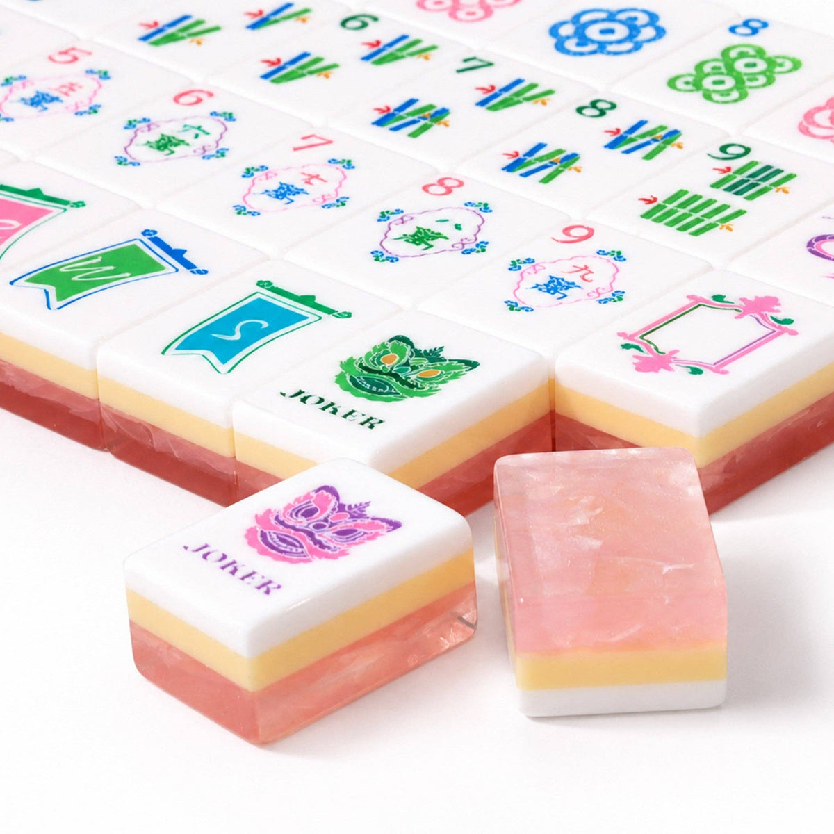 TSP Sunset Lotus Mahjong Tile Set