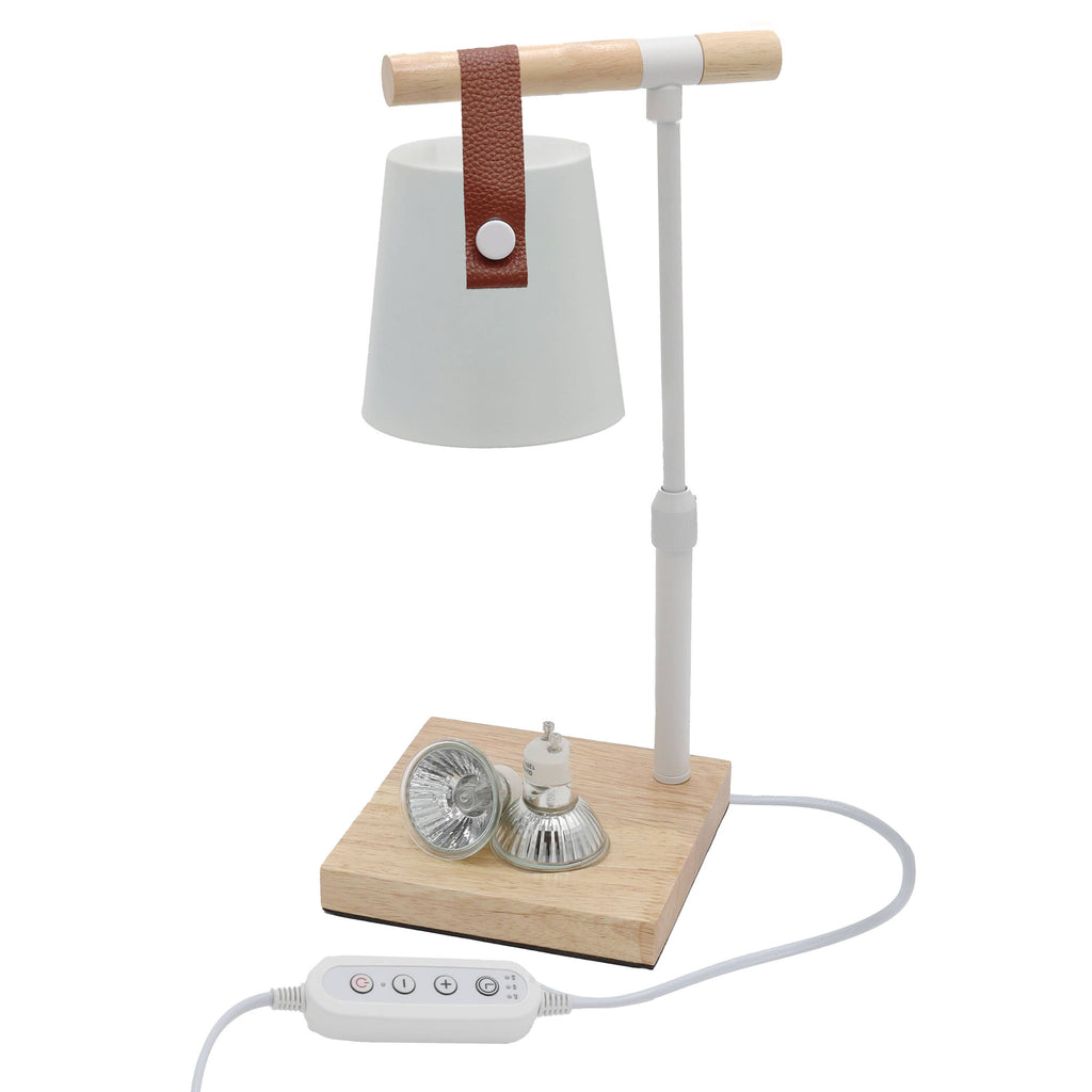Candle Warmer Lamp - Modern Nordic Style - White