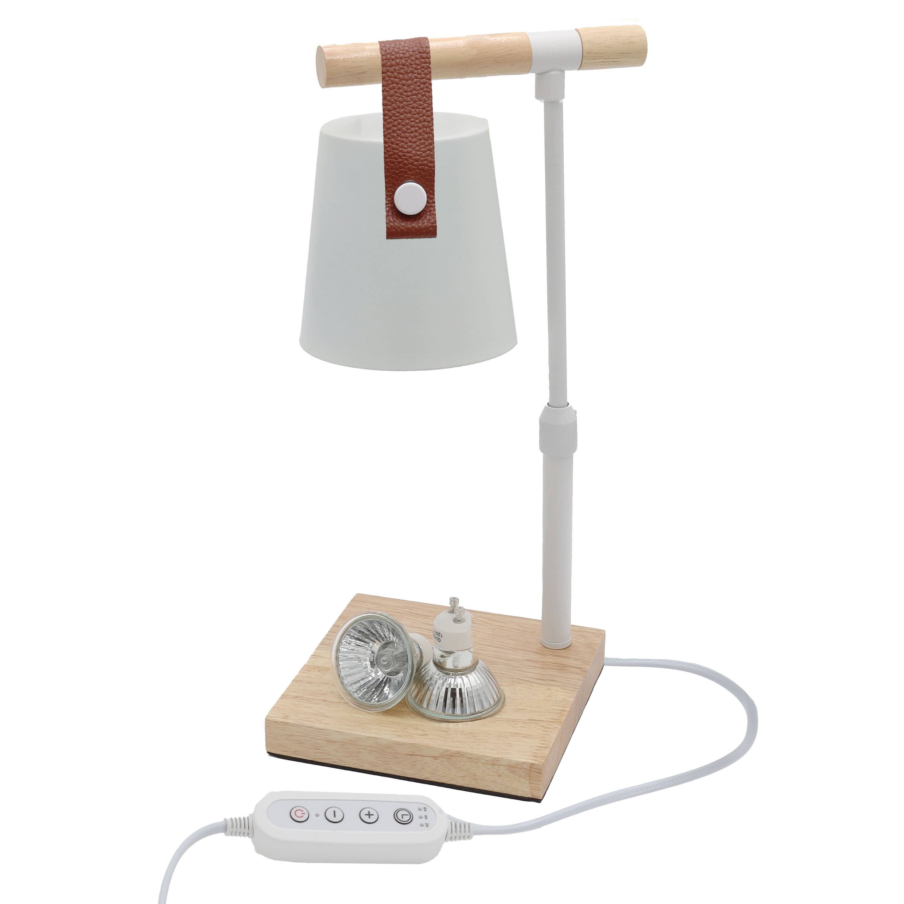 Candle Warmer Lamp - Modern Nordic Style - White