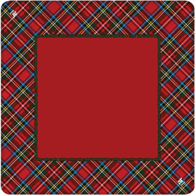 Anders Ruff Design Co. Tartan Tidings Mahjong Mat