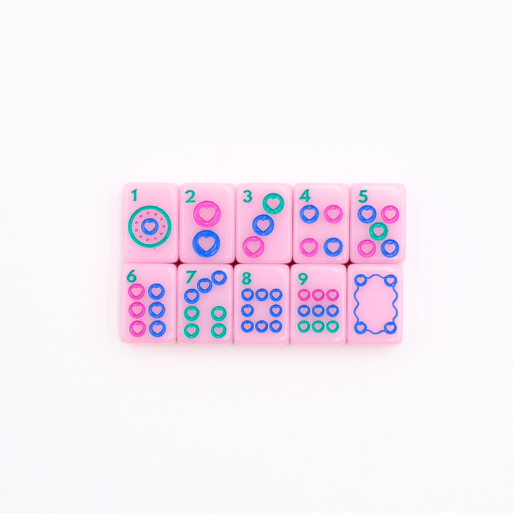 My Fair Mahjong Pink Mini Travel Set