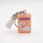 Middle & Main Mahjong GA Bulldog Joker Keychain