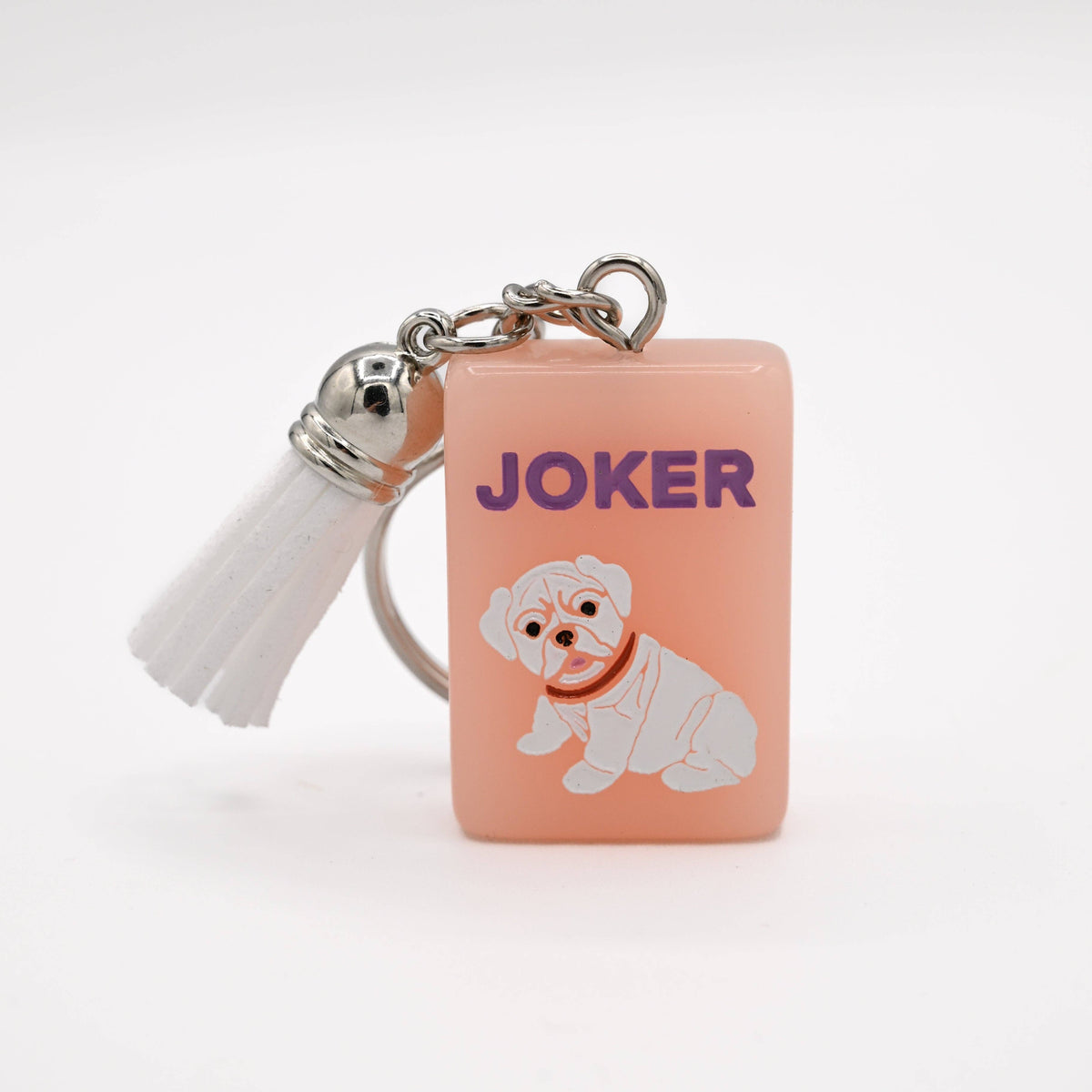Middle & Main Mahjong GA Bulldog Joker Keychain