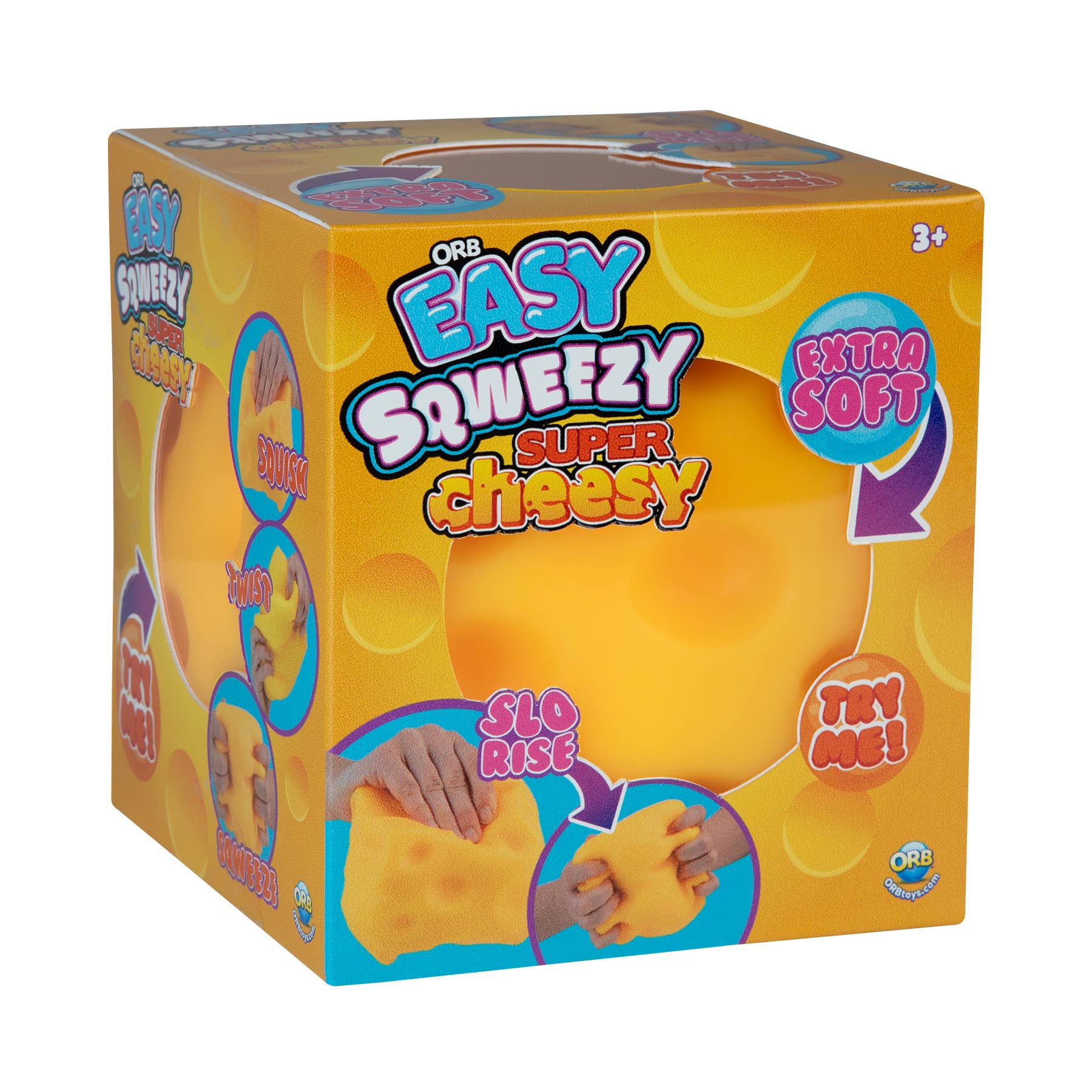 Easy Sqweezy Super Cheese Squish Toy