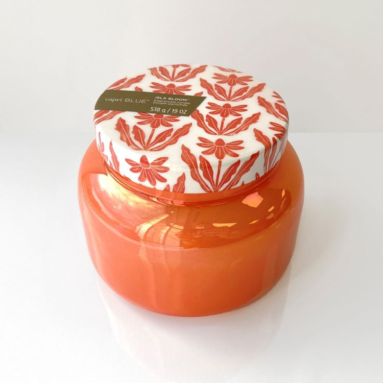 Riviera Sunset Sig Candle 19oz, Isla Bloom