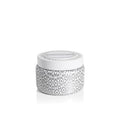 VOLCANO WHITE SIGNATURE PRINTED TRAVEL TIN, 8.5 oz