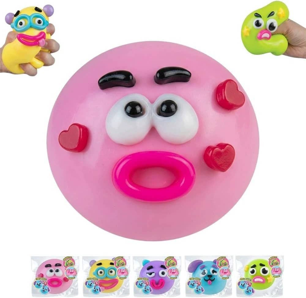 Squishy Faces Emoji-Style Stress Ball