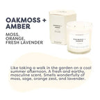 Calyan Oakmoss + Amber - Glass Tumbler Soy Candle