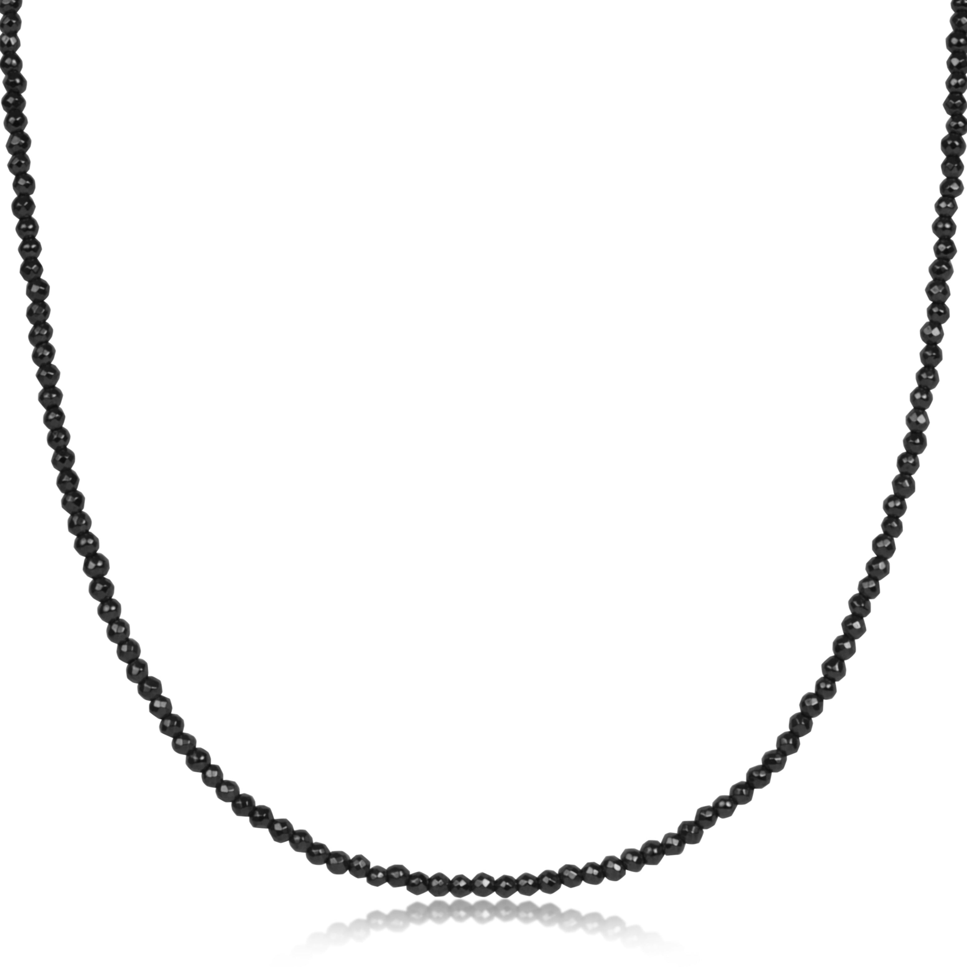 enewton Choker Faceted Hematite 2mm Bead