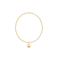 enewton Classic Gold 2mm Bracelet - Gold 8mm Charm