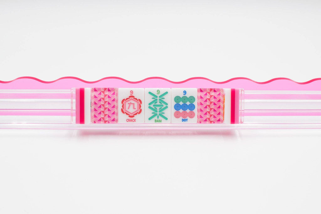 My Fair Mahjong Crystal Prism Pink Mahjong Tiles