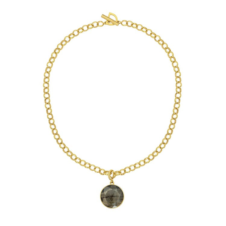 SIGNATURE COLLAR - Gold/Labradorite