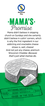 Mama Geraldine's 4.2oz  Gluten Free Certified Parmesan Herb Cheese Straws