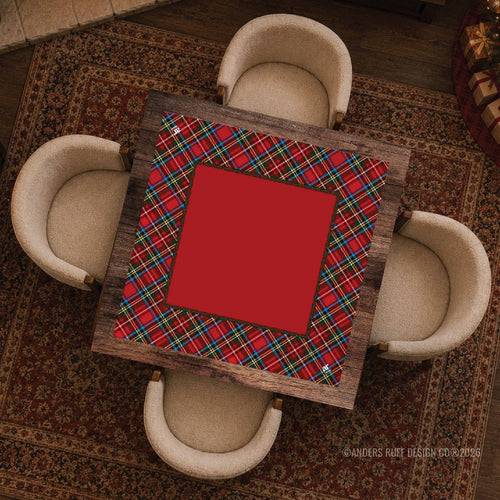 Anders Ruff Design Co. Tartan Tidings Mahjong Mat
