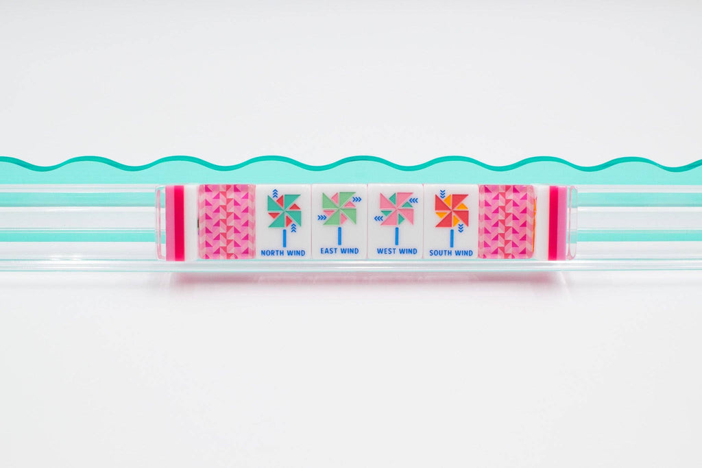 My Fair Mahjong Crystal Prism Pink Mahjong Tiles
