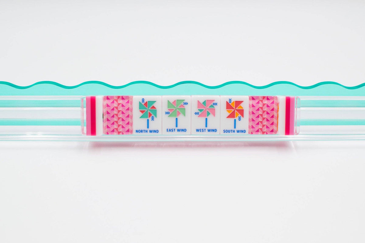 My Fair Mahjong Crystal Prism Pink Mahjong Tiles