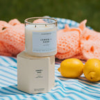 Calyan Lemon + Sage - Glass Tumbler Soy Candle
