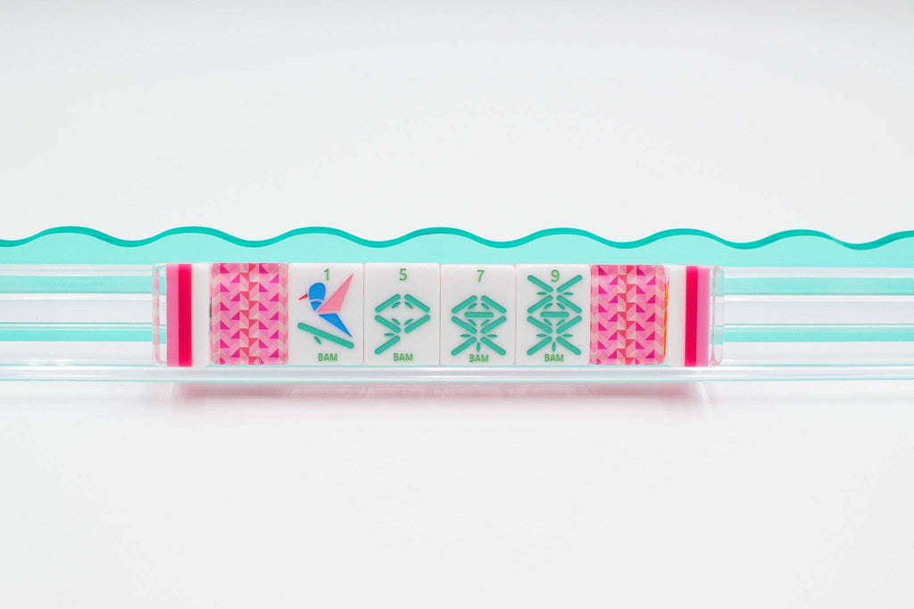 My Fair Mahjong Crystal Prism Pink Mahjong Tiles