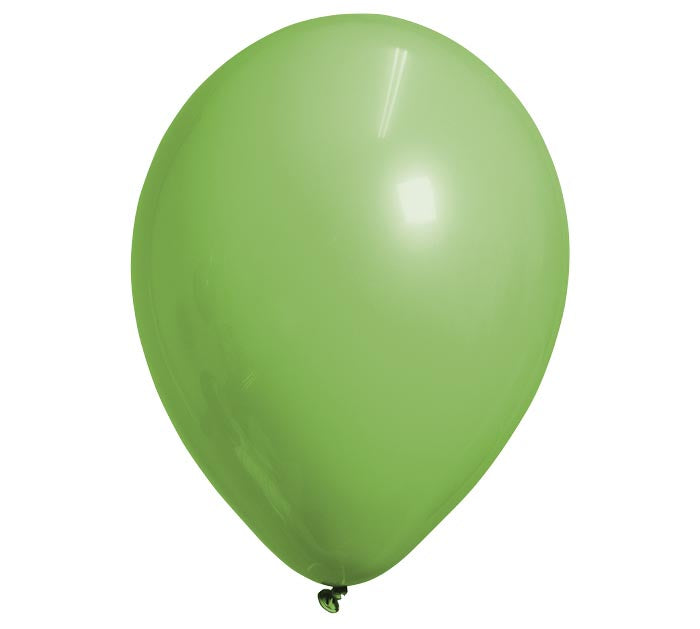 Inflated 12" Latex Balloon