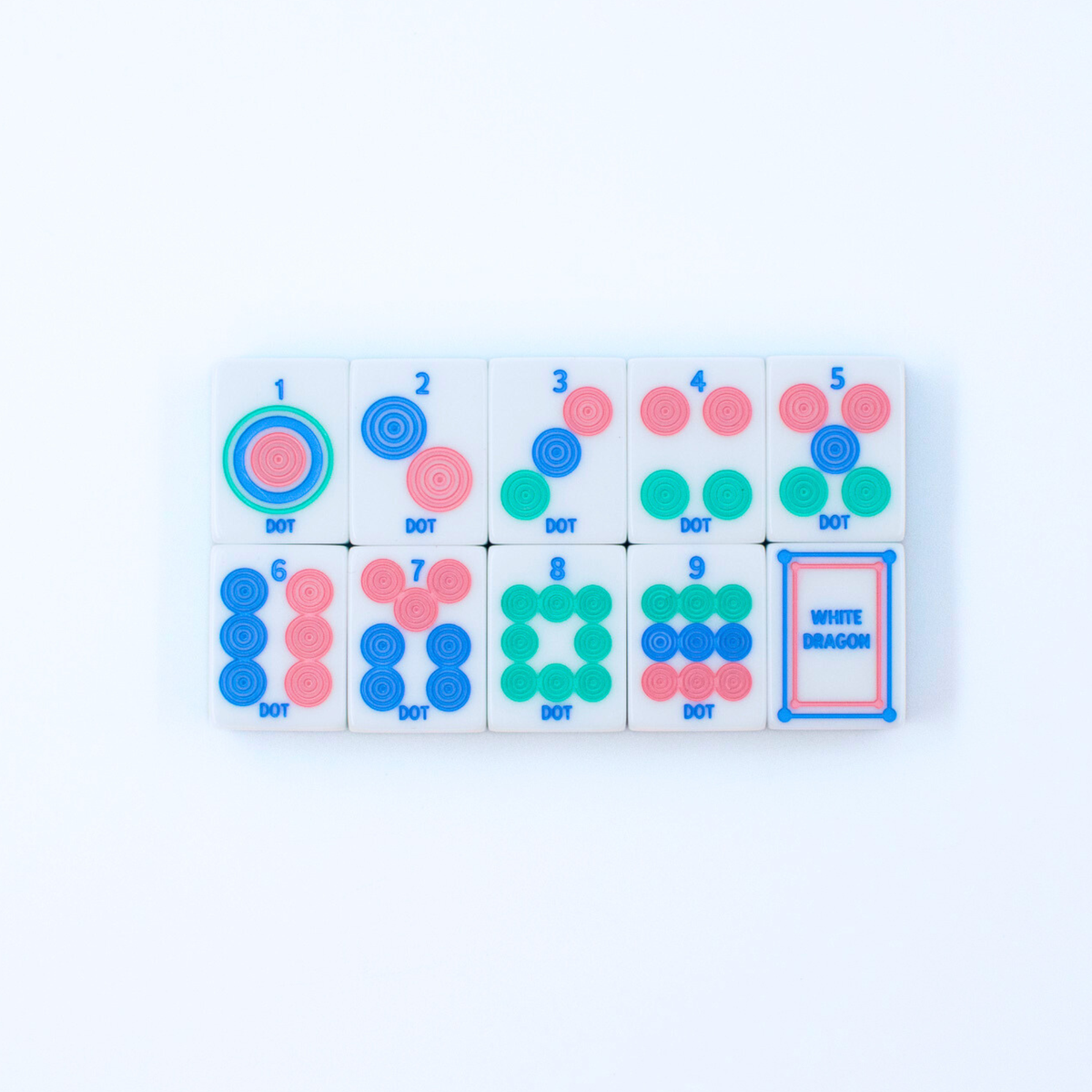 My Fair Mahjong Crystal Prism Pink Mahjong Tiles