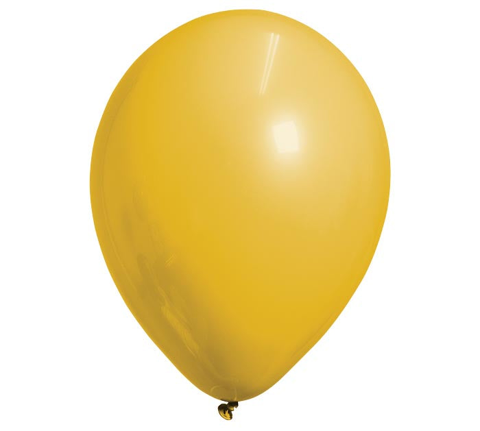 Inflated 12" Latex Balloon