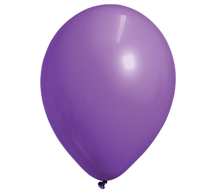 Inflated 12" Latex Balloon